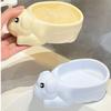 Cartoon Horse Shape Soap Box Drainable Soap Holder Storage Cartoon Pig Soap Dish Bathroom