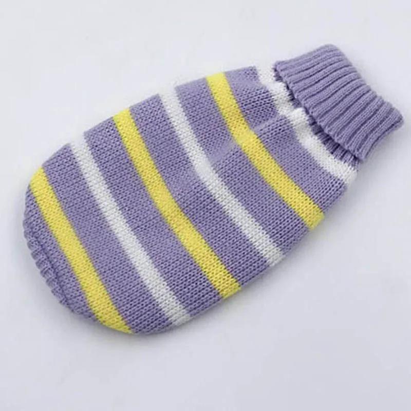 Зимняя теплая одежда для кошек сфинксов, щенков, котят, вязаный свитер с капюшоном для сфинксов, одежда для маленьких собак, кошек, чихуахуа, мопсов, костюмы