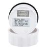 12V Car Accessories 2" 52mm VOLT Meter 8-16V Waterproof Voltage Gauge with 7 Colors Backlight for Car Boat Marine