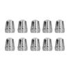 10pcs Metal Sewing Thimbles Abrasion Resistance Hand Sewing Thimbles  Quilting Craft Supplies