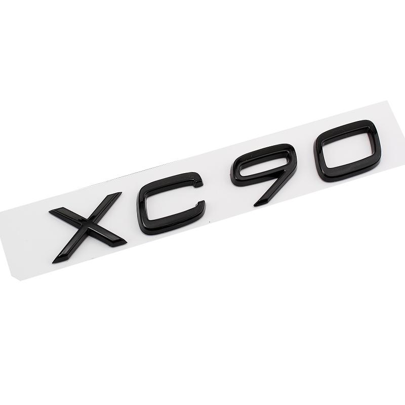 Car 3D ABS Chrome Decal Sticker For Volvo XC40 XC60 XC90 Car Rear Trunk Letters Logo Replace Badge Emblem Stickers Accessories