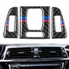 For BMW 3 Series 4 F30 F31 Carbon Fiber Car Air Vent Outlet Cover Trim A/C Vent Air Conditioning Outlet Trim Accessoire Voiture
