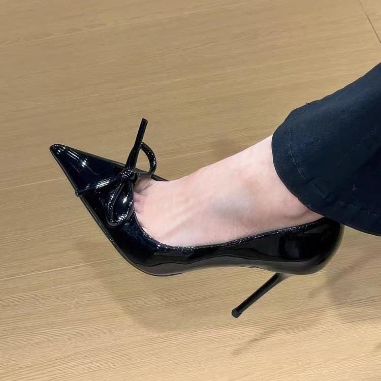 Мода 2025 Мода Слингбэки Туфли-лодочки Женские Элегантный Острый носок Тонкий Высокий каблук Банкет Вечеринка Женская обувь