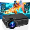Mini LED Intelligent Projector 4K 1980*1080P BT 5.0 HDMI USB Audio Home Media Player Beamer Outdoor Travel HD Portable Projector