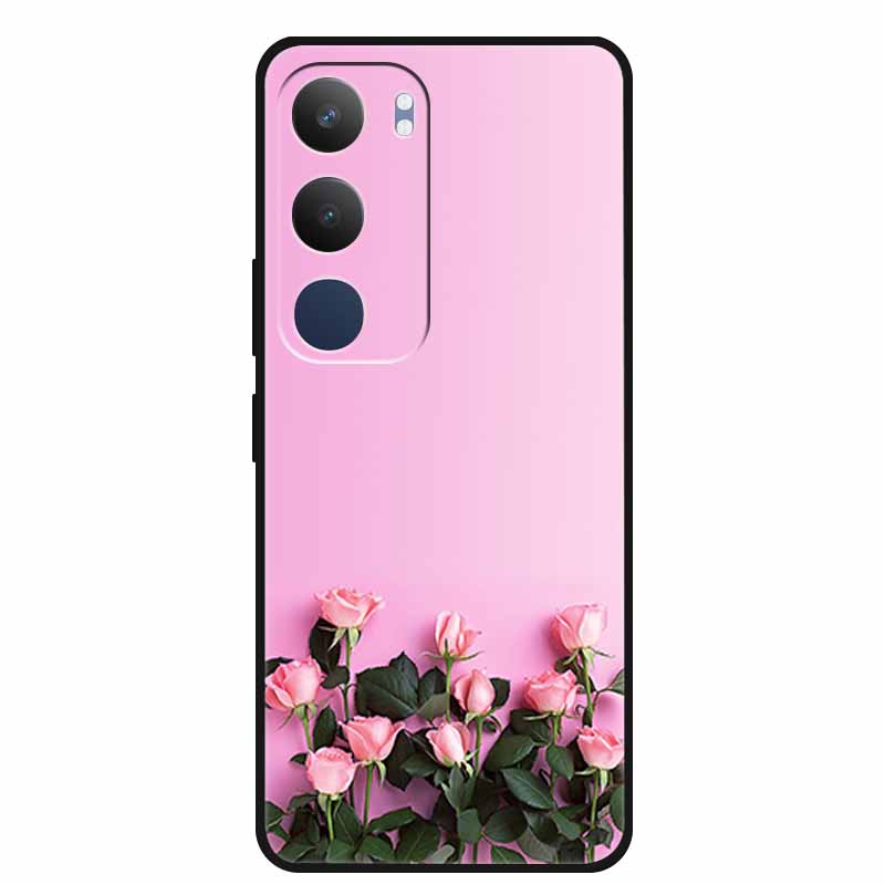 Чехол для vivo Y19s 4G, пылезащитный корпус из ТПУ, черный мягкий силиконовый чехол для vivo Y19s Pro Y 19s 4G, защитная задняя крышка телефона