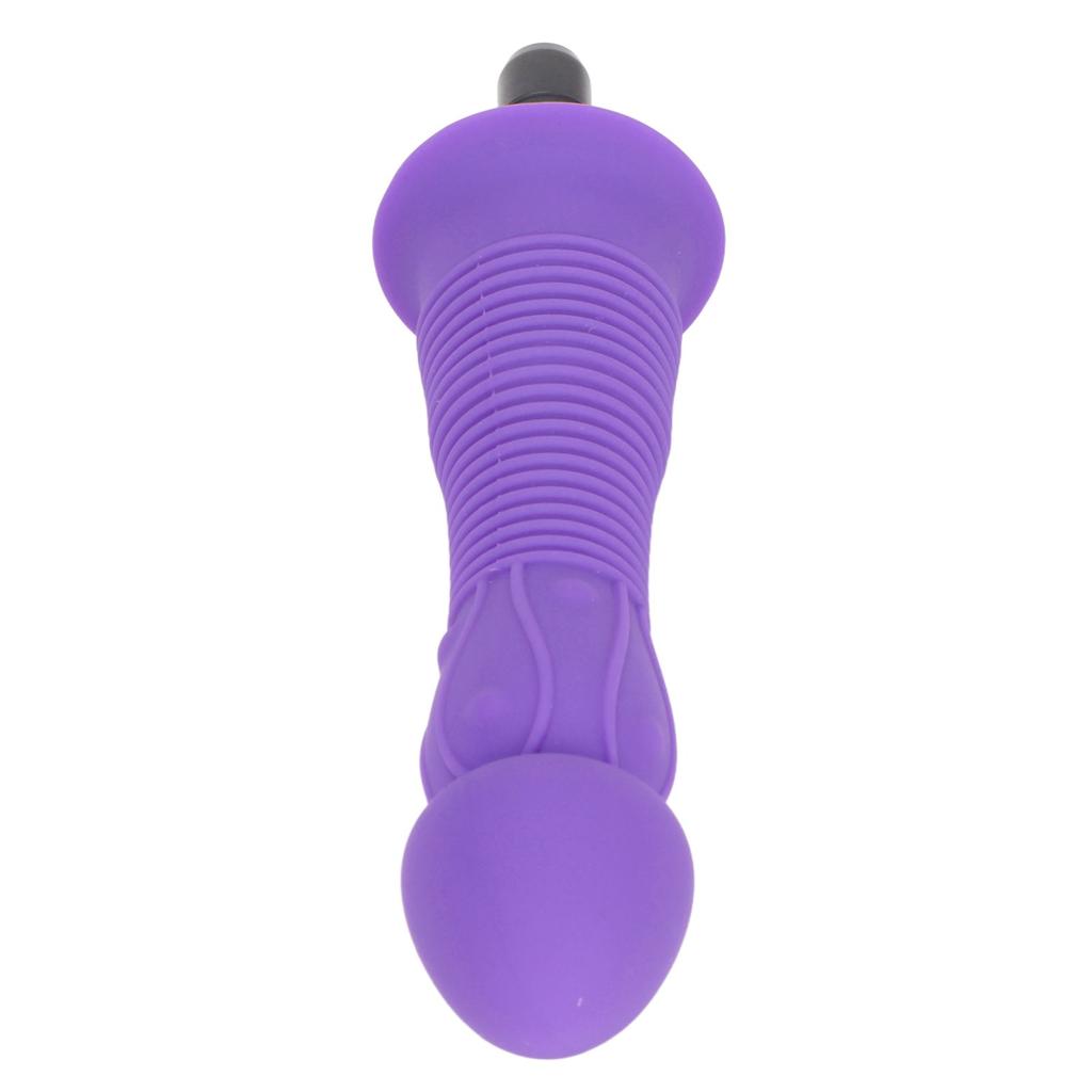 Массажная головка для мышц Водонепроницаемая силиконовая сменная насадка для тканевого массажера Фиолетовая