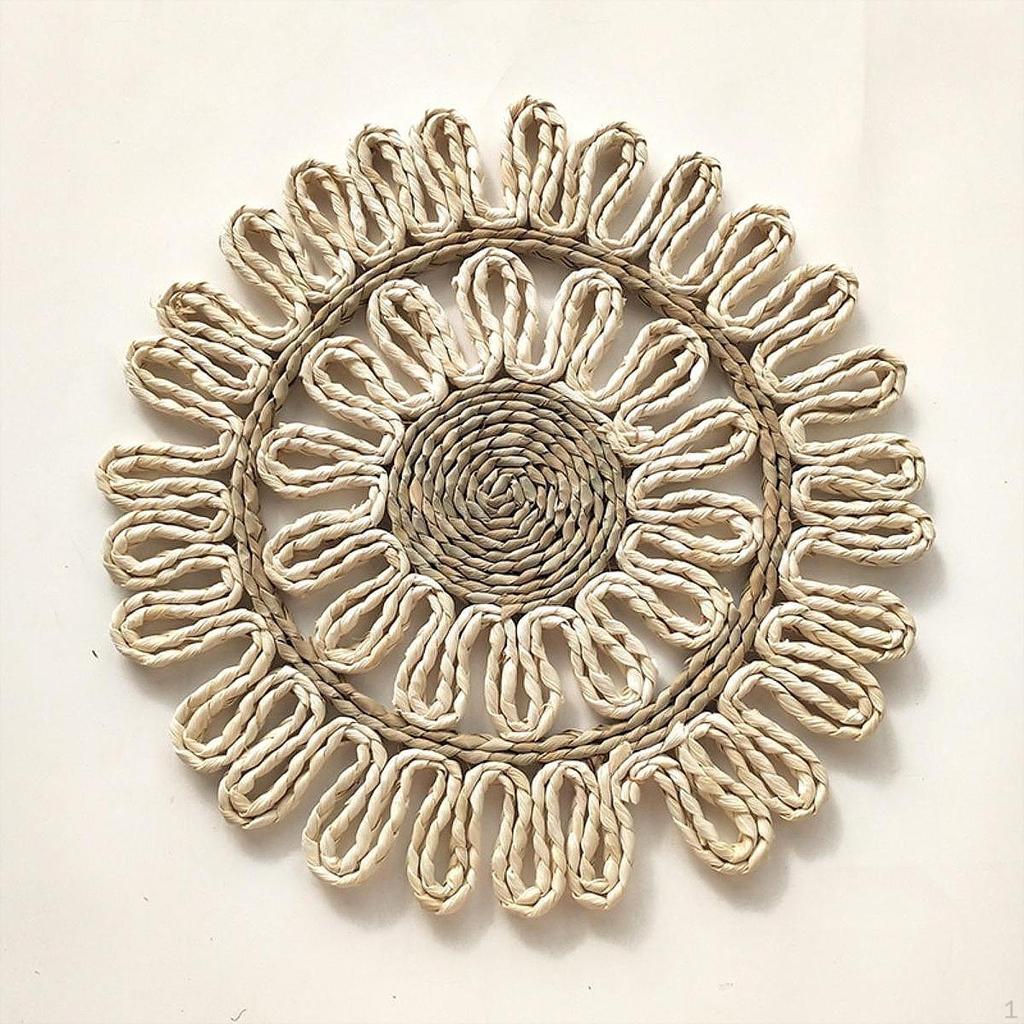 Bohemian Placemat Place Mat Decorative Decor Dishes Rustic Party Countertop Hotel Desk Versatile