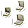 Luxury Small Jewelry Box Vintage Flannel Bracelets Box Jewelry Display Holder  Jewelry Storage