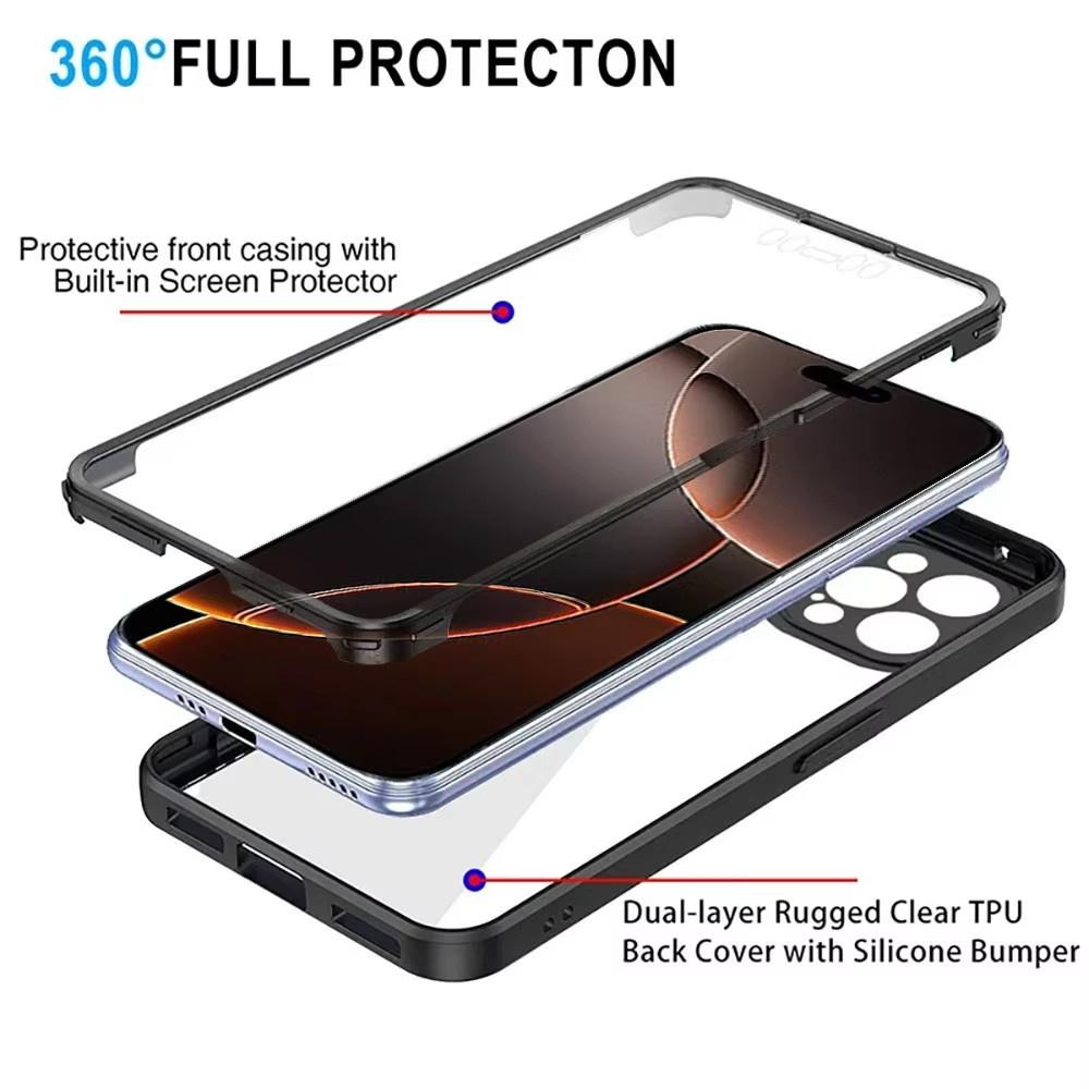 360 Полный Чехол Для iPhone 16 15 14 13 12 11 Pro Max Funda Для iPhone XS Max XR 15 16 Plus Защита Экрана Телефона Чехол
