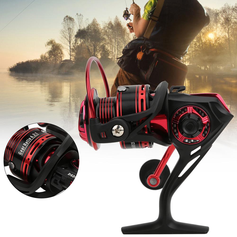 5+1 Bearings Metal Heavy Duty Casting Spinning Fishing Reel Spool Fish Tackle Accessory(DS2000 )