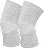 Bamboo Charcoal Soft Knee Support (Pair)-Breathable Lightweight Compression Sleeve for Arthritis Tendonitis & Running #ZTHX