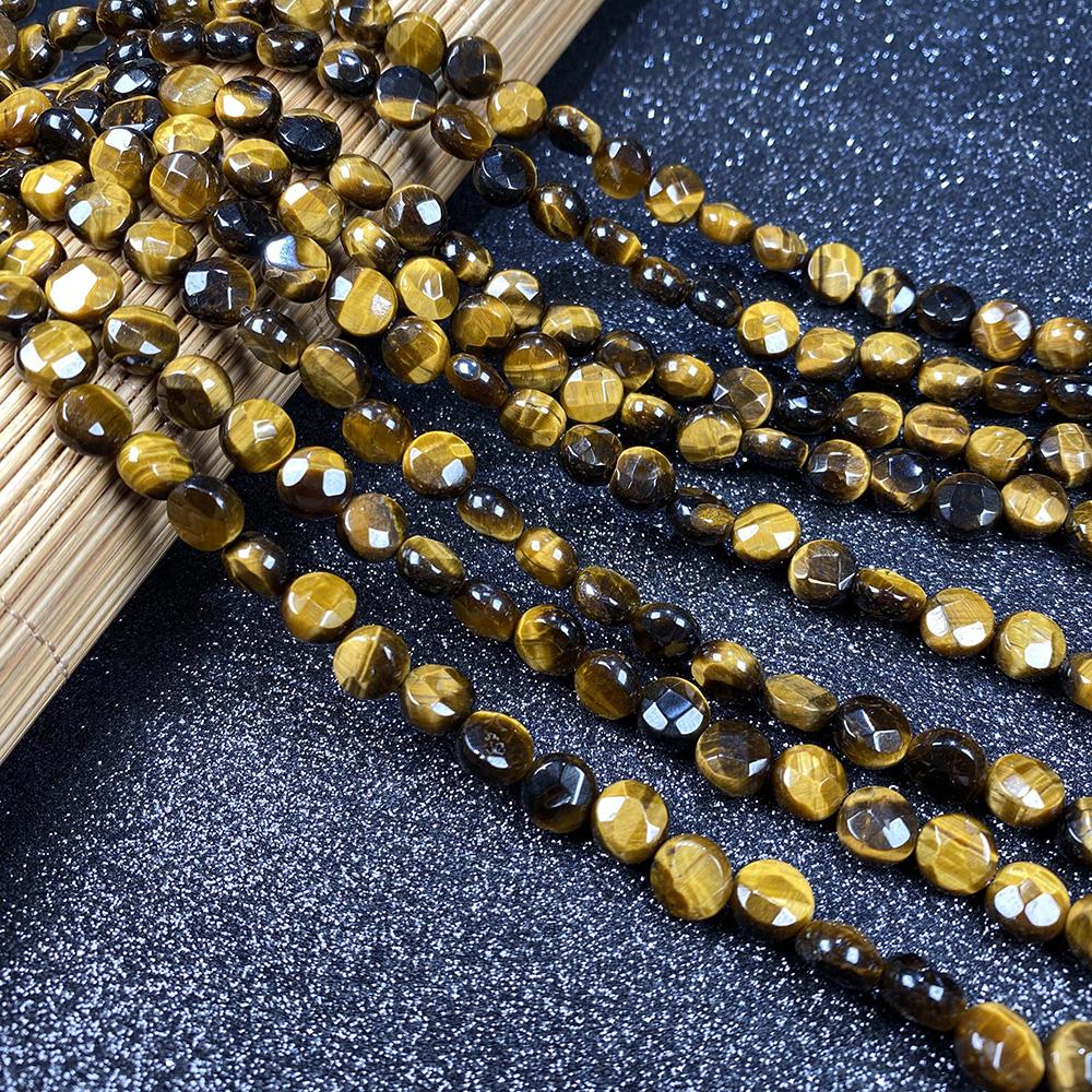 Бусины из натурального камня розовый кварц/унакит граненые бусины для изготовления ювелирных изделий DIY ожерелье браслет серьги аксессуар