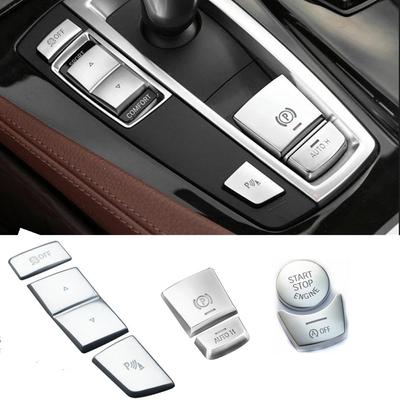 ABS салонные кнопки, наклейки, подходят для BMW 5 5GT 6 7 серии F10 F07 F06 F20 F30 F32 F01 F02 F25 F26, автоаксессуары