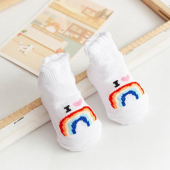 Пара детских носков с рисунком «Я люблю папу/маму», хлопковые полосатые носки