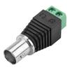 10Pcs Green Coaxial BNC Female Cable Connector Terminal Adopter CCTV Video Balun Camera