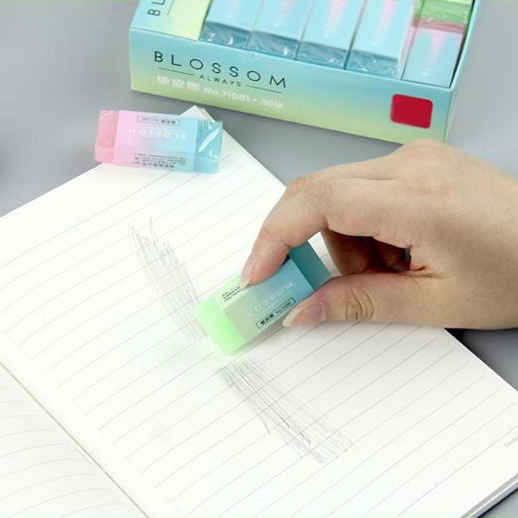 Градиентный цветной ластик Детские награды Градиентный цветной дизайн для мальчиков, девочек, детей, студентов Подарочный ластик Наполнители для пасхальных яиц