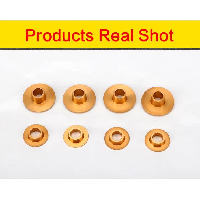 Subframe Rear Axle Rigid Collar control bushing For VW Golf 7 GTI Magotan Passat A3/S3 TT MQB Golf 8 GTI Forged aluminum alloy