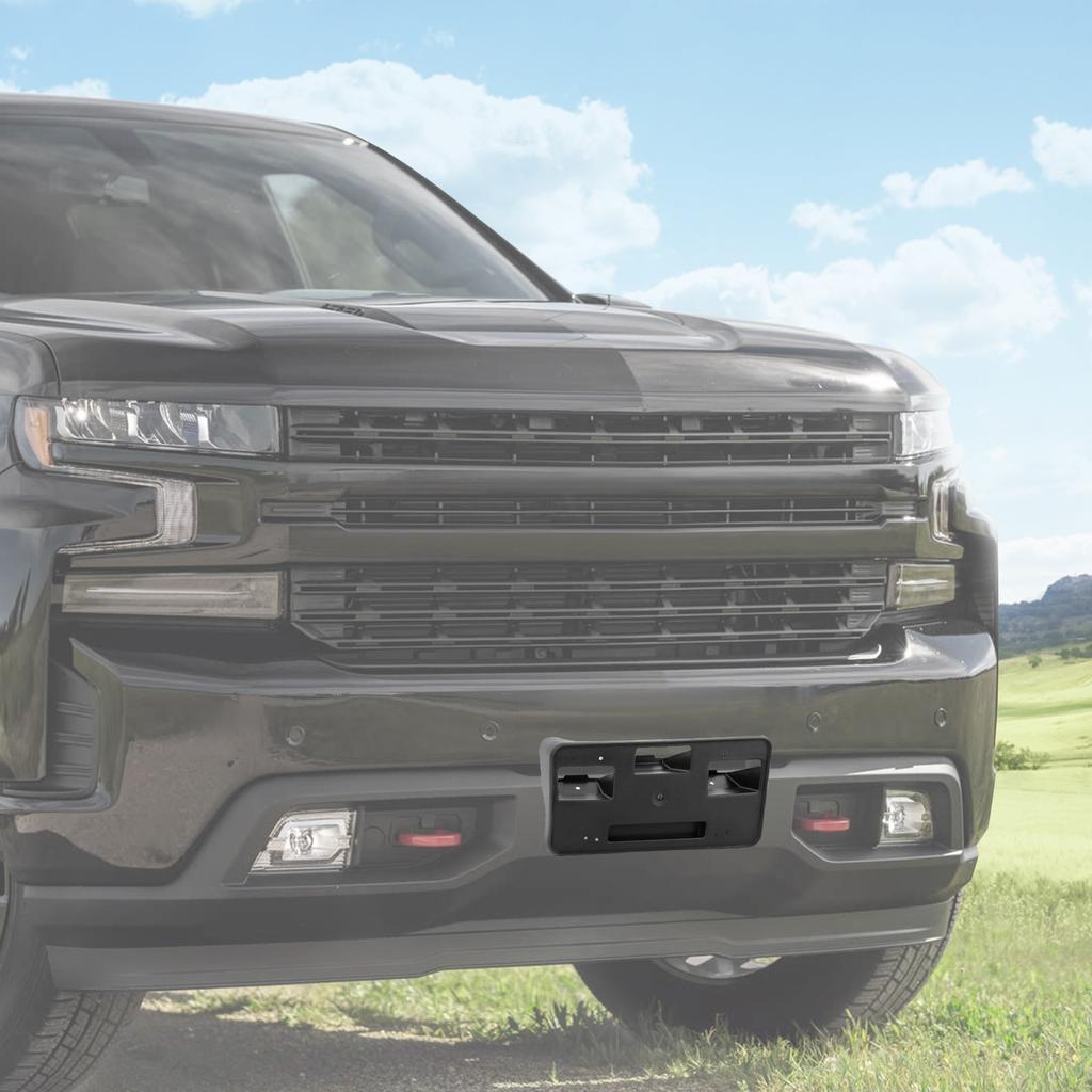 Рамка-держатель номерного знака с кронштейном для Chevrolet Silverado -23