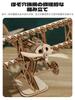 AAGWW 3D Puzzle, Wooden Decorative Figurine, DIY Gift, Popular, 105 Pieces (Airplane)