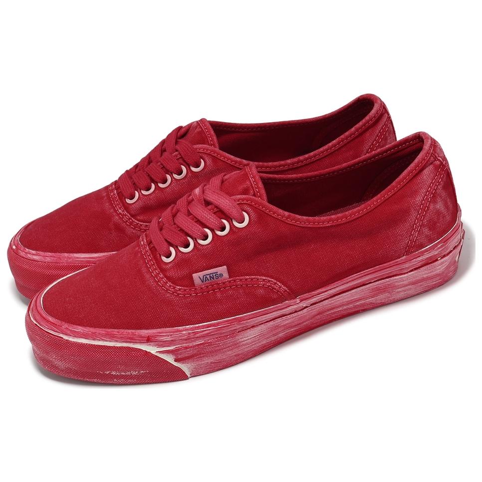 Vans Кроссовки унисекс Premium Authentic 44 Tomato Puree Red, окрашенные методом погружения VN000CQACHK