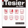 Cabin Engine Air Filter Kit For Odyssey (2018      2024 2025) Replaces 80292-TF0-G01, 17220-5J6-A10