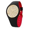 Авторизованный дистрибьютор Ice Watch Часы 022325 ICE loulou Black Gold Glitter Small 3H 34mm [Ice-watch] Женские