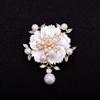 Вишневая брошь женская легкая роскошная высококачественная брошь из ракушки из ракушки изысканные и элегантные аксессуары вечернее платье подарок на день учителя