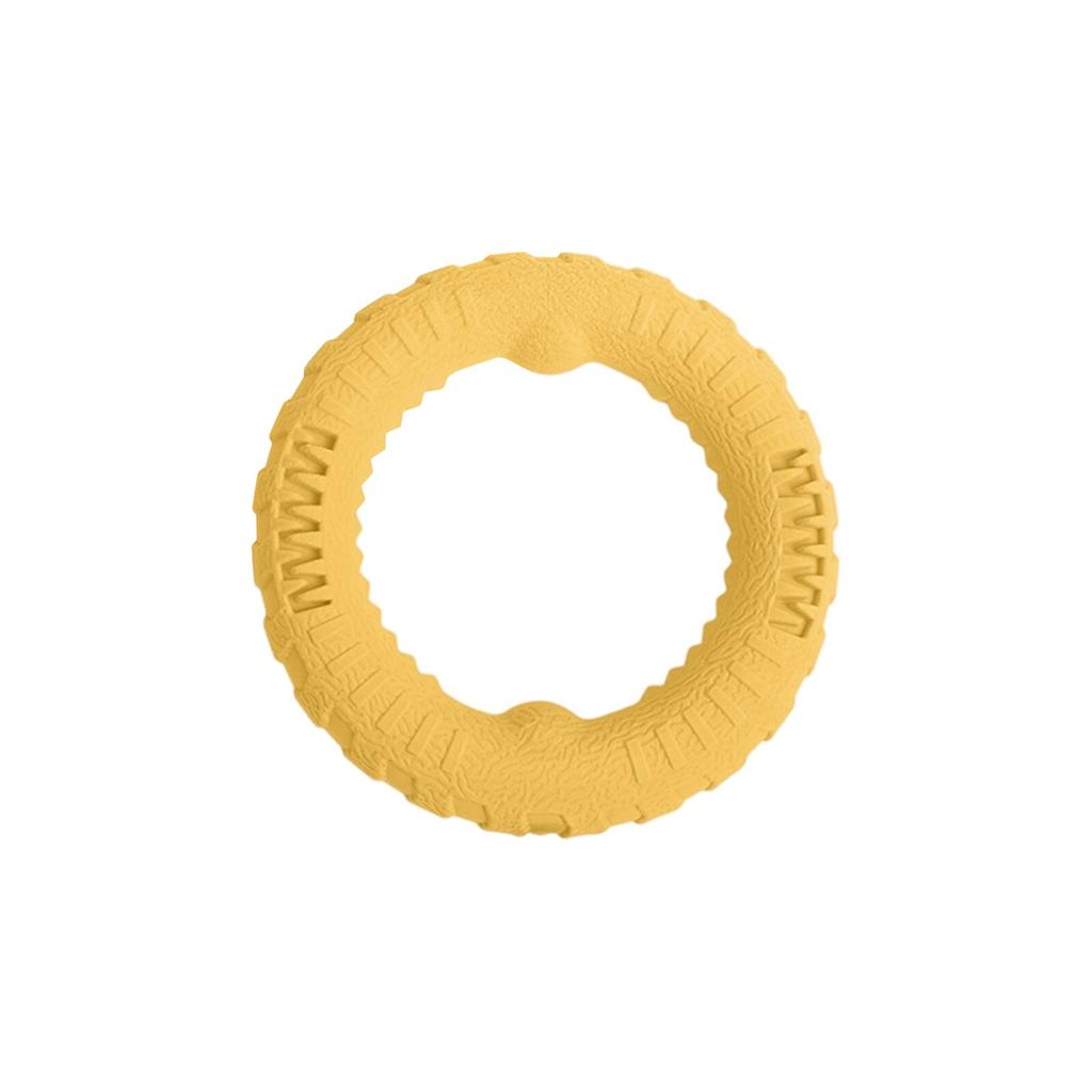 Игрушки для собак для больших собак, интерактивное тренировочное кольцо, съемник, устойчивый для собак, летающие диски для домашних животных, игрушечное кольцо для собак 18 см