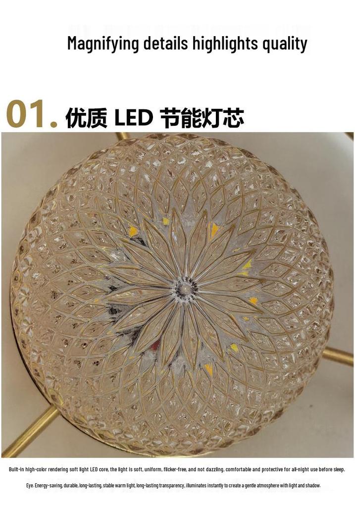 USB Crystal LED Bedside Lamp - Luxury Night Light & Decor