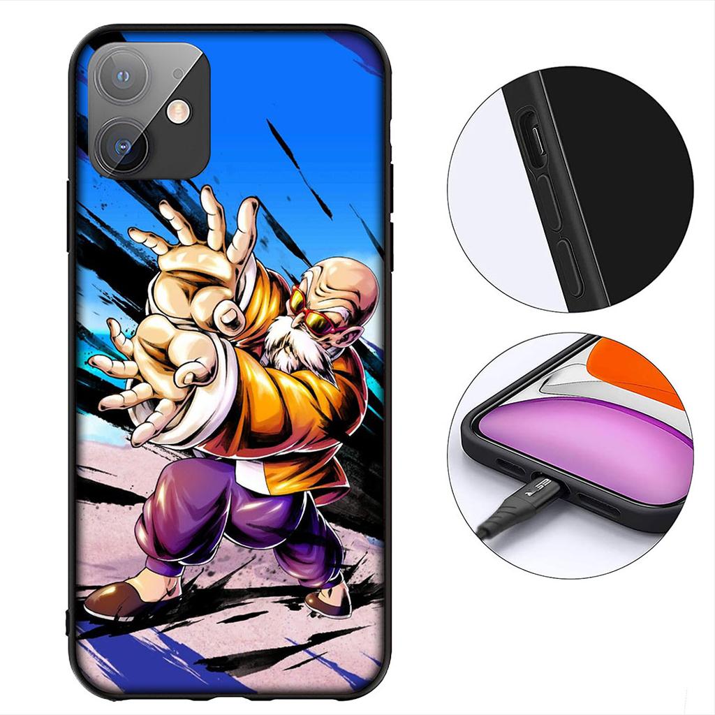 Чехол для телефона Master Roshi Dragon Gokus Ball Kame Sennin для Apple iPhone 16 17 Air 14 15 Pro Max Plus 16+ 16E 14+ ProMax