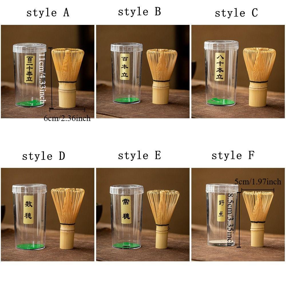 Portable Matcha Whisk Bamboo Matcha Tools Easy Clean Tea Whisk  Bar Supplies