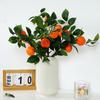 Vibrant Artificial Tangerine Branches Realistic Orange Tree Branch  Home Decor