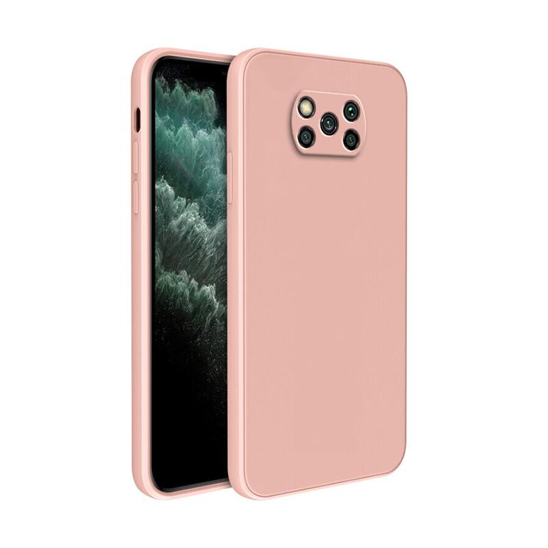 Оригинальный чехол для Xiaomi POCO X3 Pro NFC X4 GT Camera Protect Square Liquid Silicone X3Pro X4GT 5G Soft Luxury Thin Cover Fundas