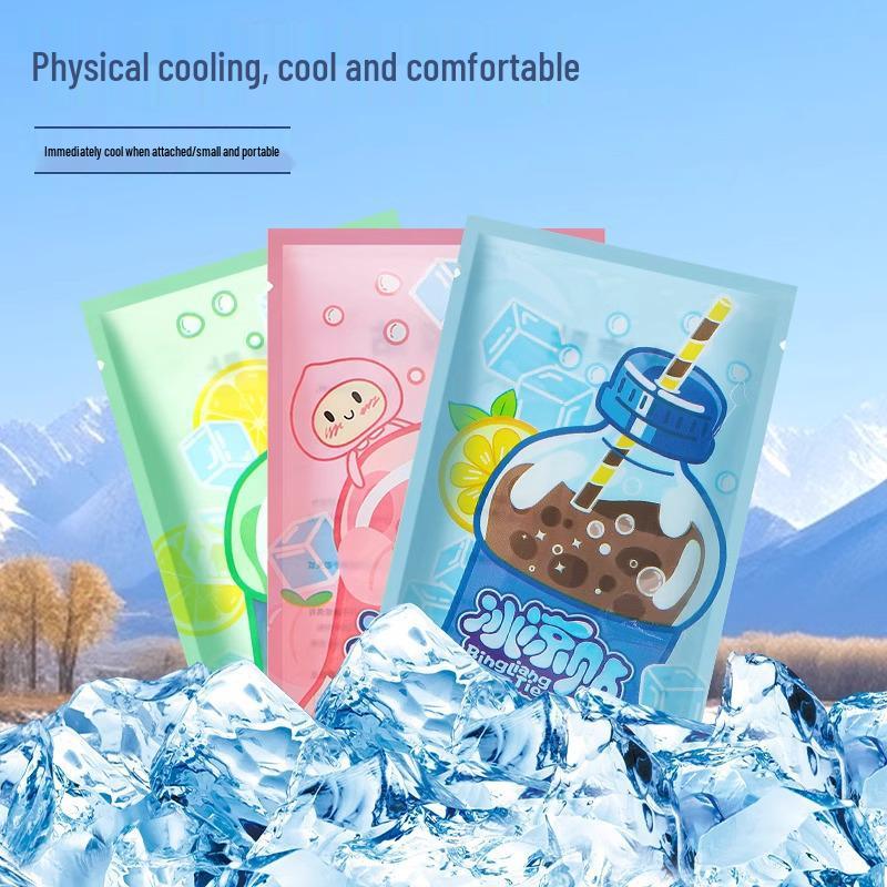 Dual-Effect Cool Patch: Summer Relief for Heat, Fever Reduction, and Mobile Cooling