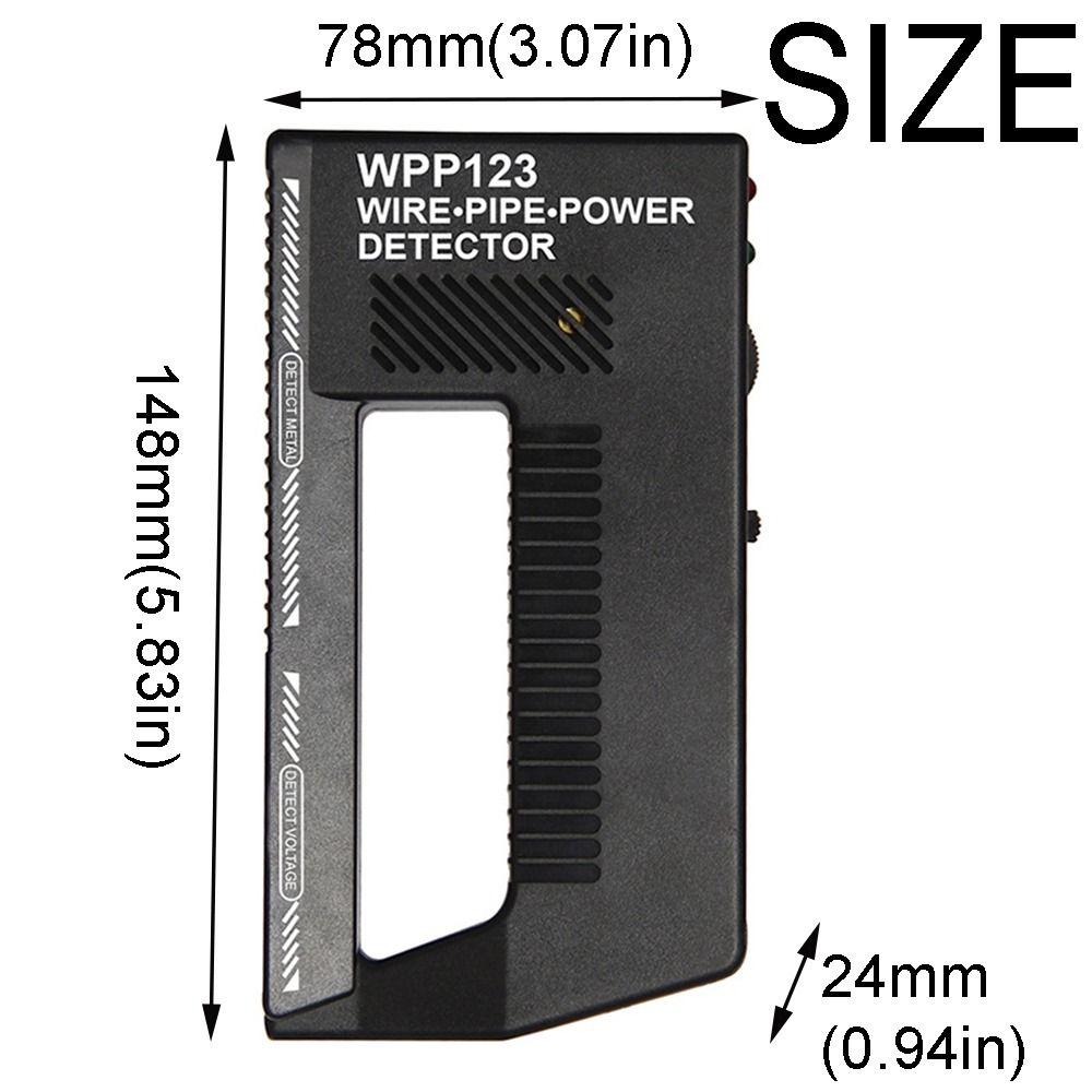 Высокочувствительный детектор проводов и труб, детектор металла, электронный измерительный прибор