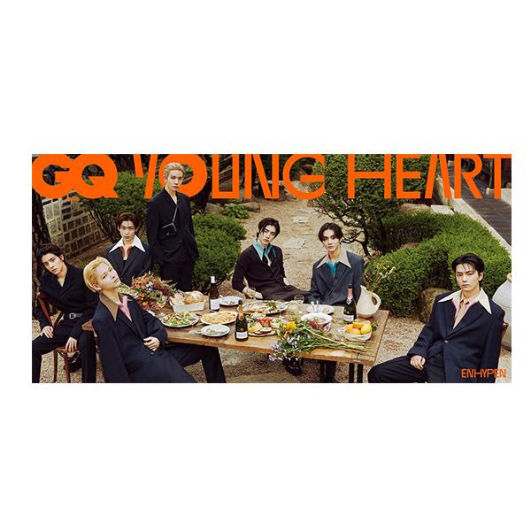 2023.8 ОБЛОЖКА GQ KOREA ENHYPEN 3TYPE