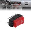 Color As Shown Flasher Switch Plastic Material Direct Replacement Fitment Type Direct Replacement Vehicle Safety