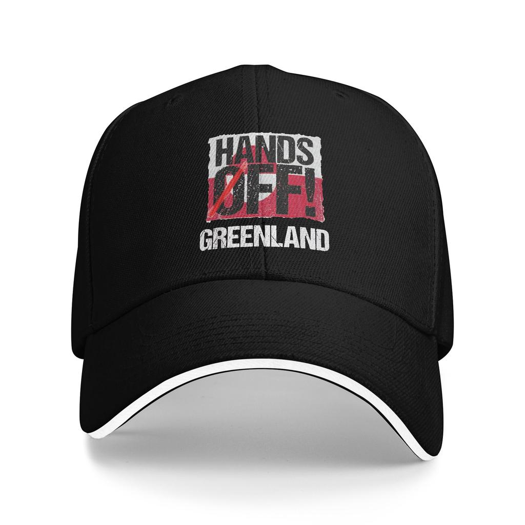 Hands Off Greenland Is Not For Sale MGGA Accessories Men Women Baseball Cap Trucker Hat Retro Outdoor Headwear