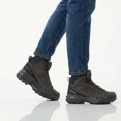 X ULTRA 360 Кожаные Средние GTX - GORE-TEX - Мужские Походные Ботинки Треккинговые Сапоги Коричневые 475709 ОРИГИНАЛ