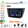 For Seat Leon 2 MK2 2005 2006 - 2012 Android 15 Car Radio Multimedia Video Player Carplay Touch Screen 8 Core Wifi 5G Bluetooth