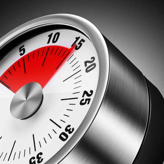 Портативный механический кухонный таймер 55-минутный магнитный визуальный таймер обратного отсчета для приготовления пищи, выпечки, техники «помидор», учебы, детских игр, управления временем, секундомер