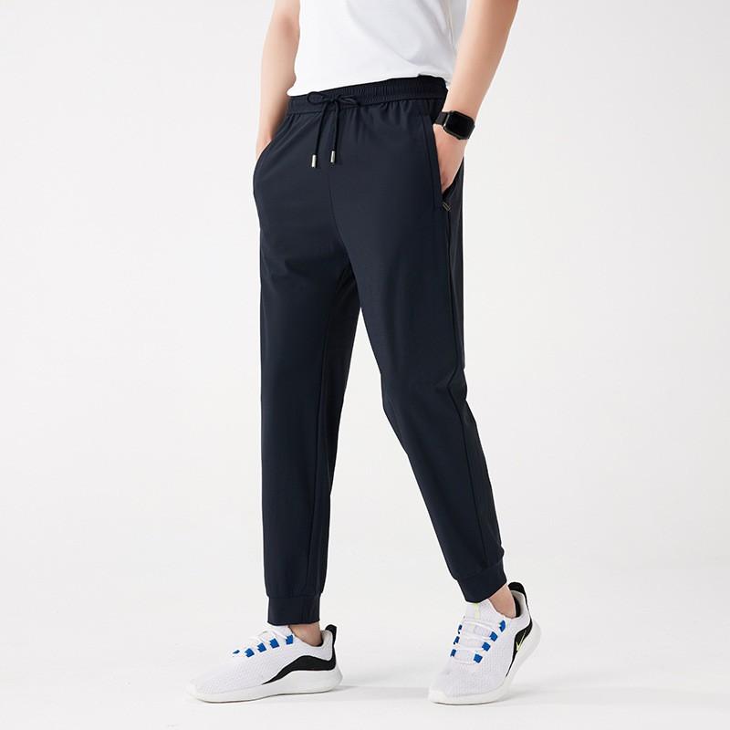 Mens Lightweight Breathable Stretch Pants 2026 Loose Fit Jogger Trousers Casual Wear