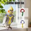 Галстук-бабочка с попугаями, регулируемый, галстук с птицами, галстук с попугаями, милый воротник с лацканом для волнистых попугайчиков, корелл, конюров, неразлучников, аксессуар для нарядного костюма