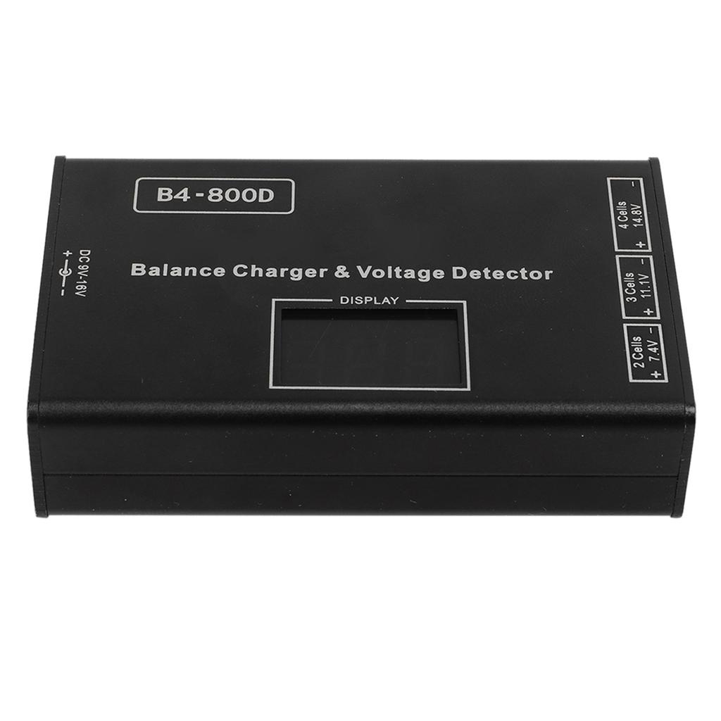 Battery Lithium Lipo Balance Charger Aluminum Alloy Battery Balance Charger with Voltage Display