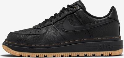 Кроссовки Air Force 1 Luxe black/bucktan/gum yellow/black