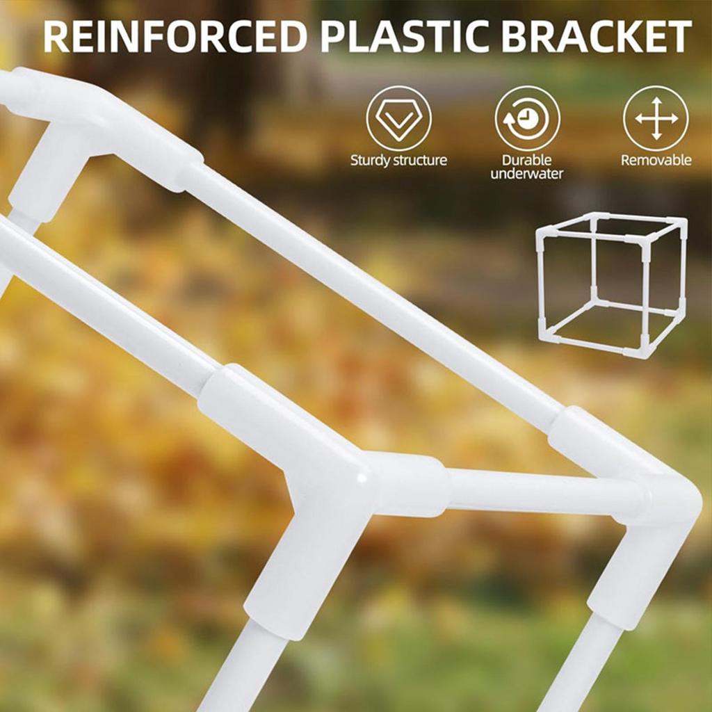Anti-clog Pump Barrier Bag for Pond Filter Box With Drawstring Water Pump Protection Mesh for Aquarium Fish Tank Accesssories