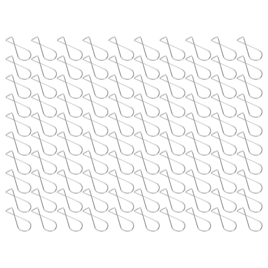 100 шт. подвесной крючок оцинкованная сталь автоматические отскакивающие зажимы потолочные декоративные пряжки