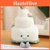 Plush Ring Cake Toy Cartoon Love Cute Doll Wedding Decoration Gift Festival