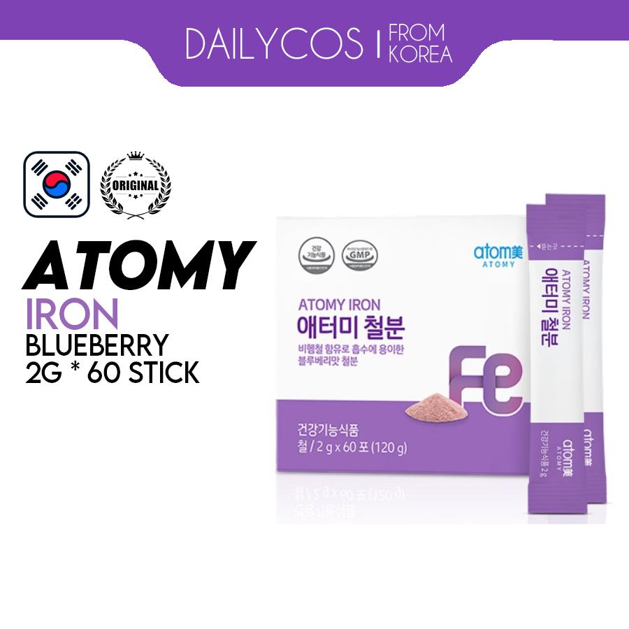 Atomy Железо со вкусом черники, негемовое