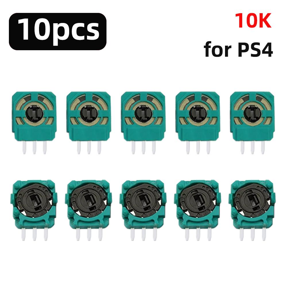10pcs Analog Joystick 10K/2K3 Ohm Potentiometer Replacement for Dualsense PS5 PS4 Controller Axis Resistor Module Sensor
